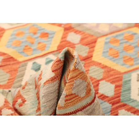 Tappeto Kilim Afghanistan giallo 173x240