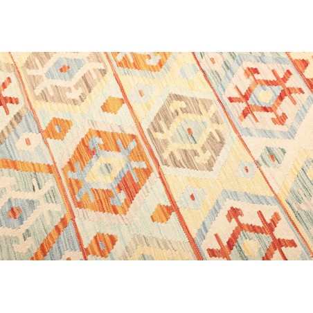 Tappeto Kilim Afghanistan giallo arancione 173x233