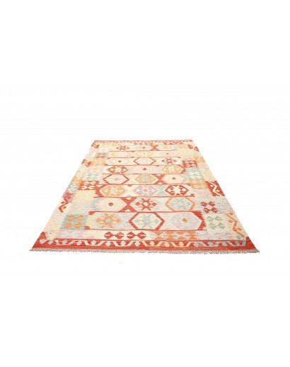 Tappeto Kilim Afghanistan bianco 169x246