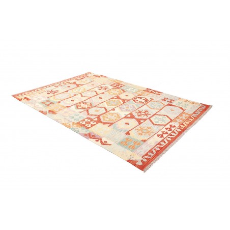 Tappeto Kilim Afghanistan bianco 169x246