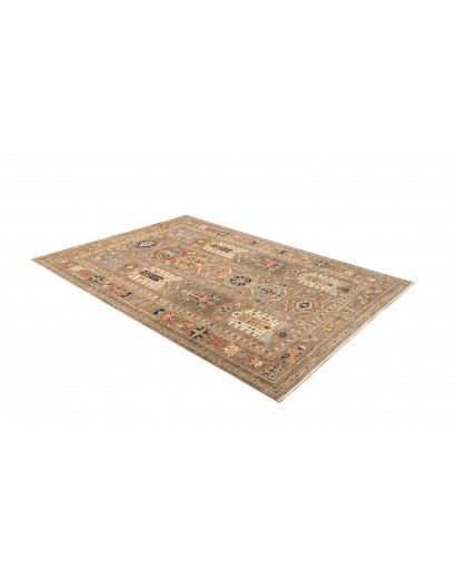 Tappeto Tribal Pakistan marrone 169x236