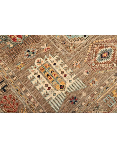 Tappeto Tribal Pakistan marrone 169x236