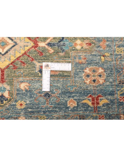 Tappeto Tribal Pakistan bianco azzurro 102x157