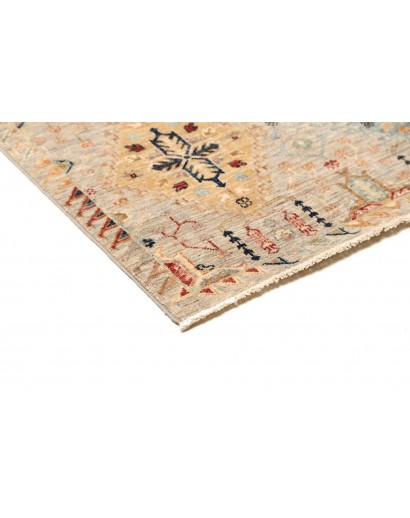 Tappeto Tribal Pakistan beige marrone 80x295