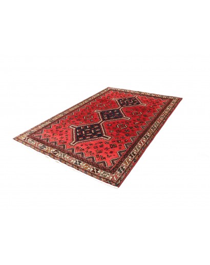 Tappeto Shiraz Persia marrone giallo 170x248
