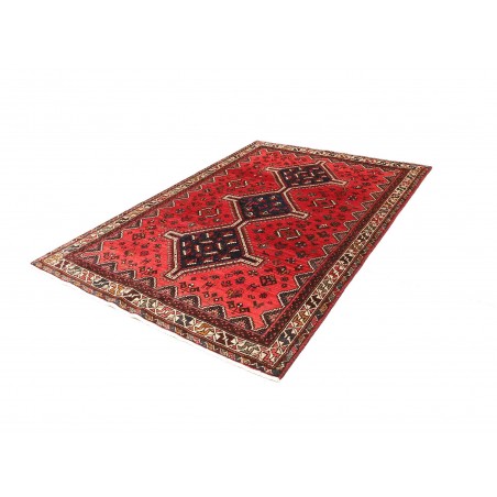 Tappeto Shiraz Persia marrone giallo 170x248