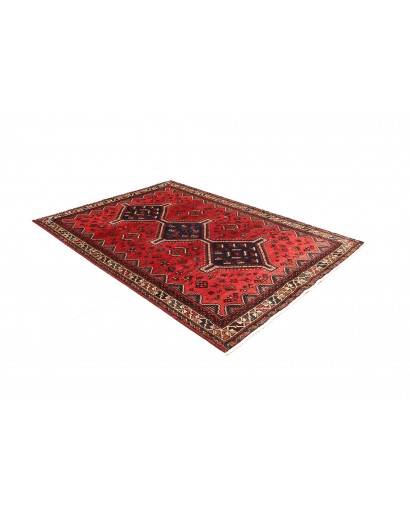 Tappeto Shiraz Persia marrone giallo 170x248