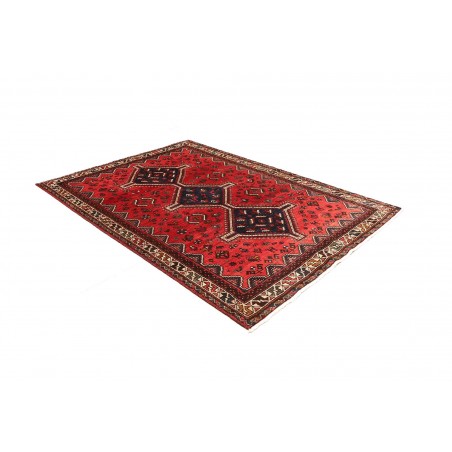Tappeto Shiraz Persia marrone giallo 170x248