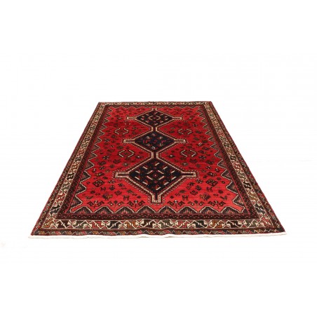 Tappeto Shiraz Persia marrone giallo 170x248