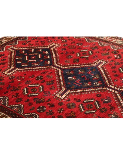Tappeto Shiraz Persia marrone giallo 170x248