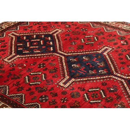 Tappeto Shiraz Persia marrone giallo 170x248