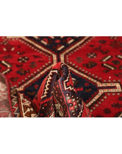 Tappeto Shiraz Persia marrone giallo 170x248