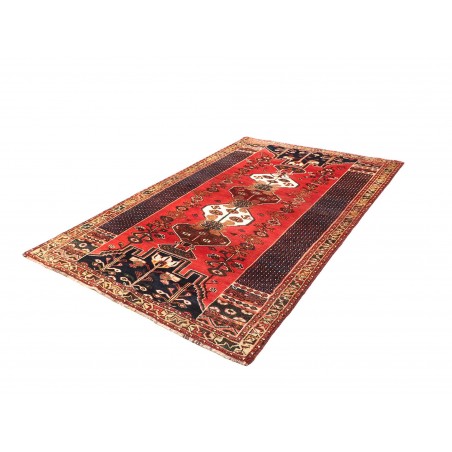 Tappeto Shiraz Persia rosso verde 163x260