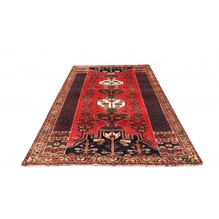 Tappeto Shiraz Persia rosso verde 163x260