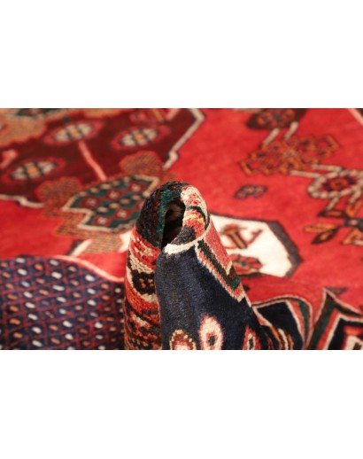 Tappeto Shiraz Persia rosso verde 163x260