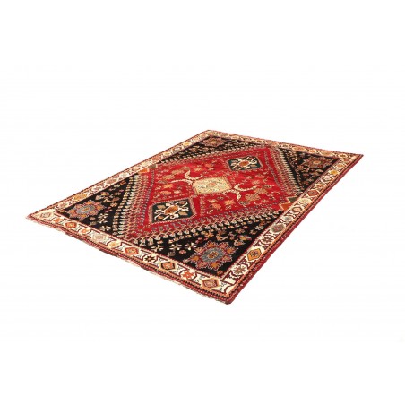 Tappeto Shiraz Persia marrone giallo 183x260