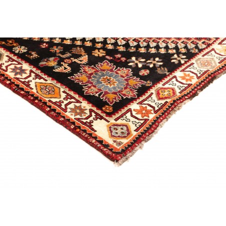 Tappeto Shiraz Persia marrone giallo 183x260