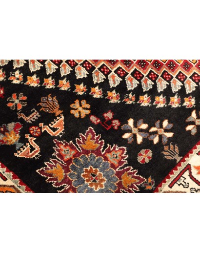 Tappeto Shiraz Persia marrone giallo 183x260