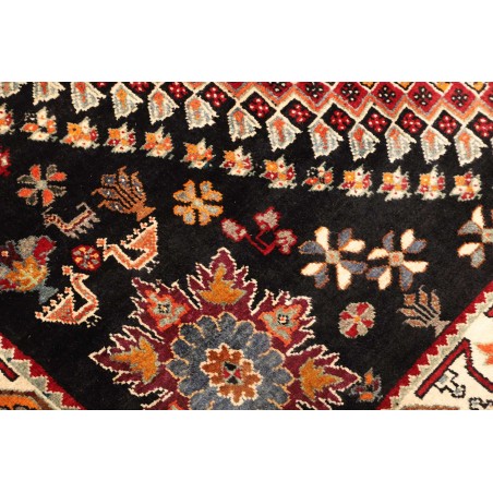 Tappeto Shiraz Persia marrone giallo 183x260