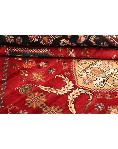 Tappeto Shiraz Persia marrone giallo 183x260