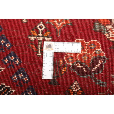 Tappeto Shiraz Persia marrone giallo 183x260