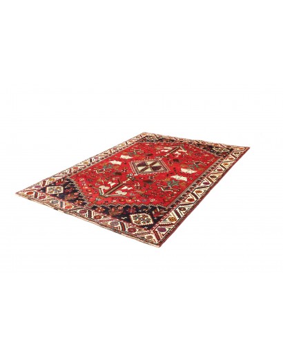 Tappeto Shiraz Persia rosso grigio 175x260