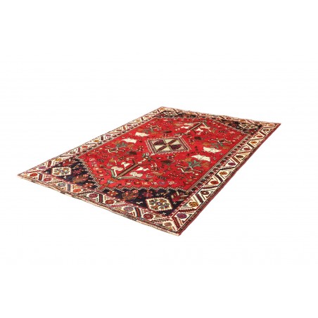 Tappeto Shiraz Persia rosso grigio 175x260