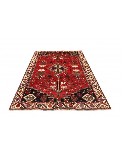 Tappeto Shiraz Persia rosso grigio 175x260