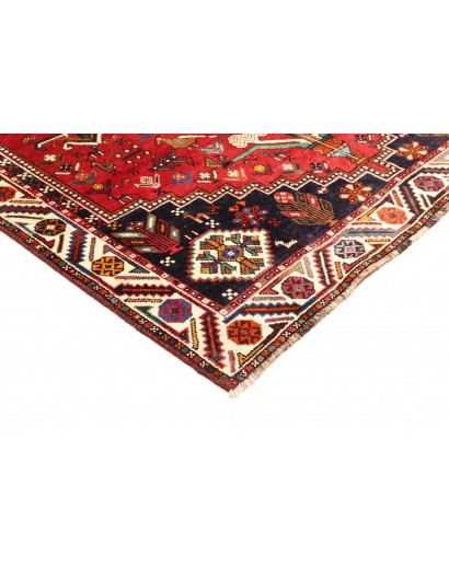 Tappeto Shiraz Persia rosso grigio 175x260