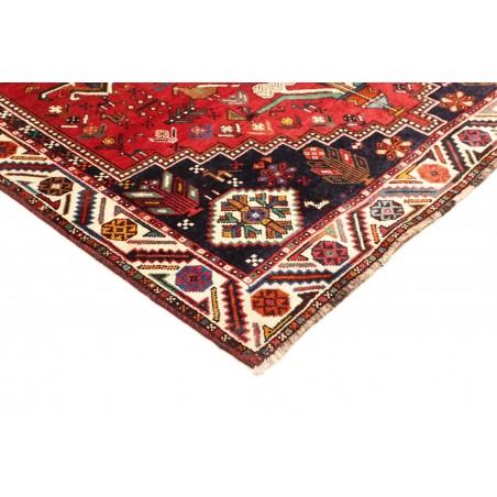 Tappeto Shiraz Persia rosso grigio 175x260