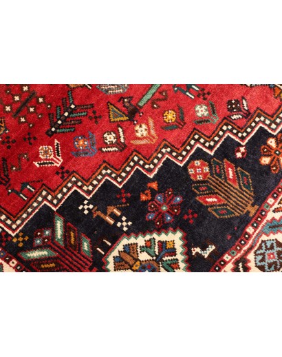 Tappeto Shiraz Persia rosso grigio 175x260