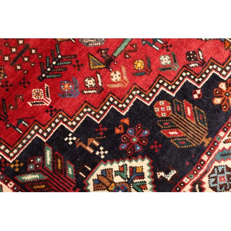 Tappeto Shiraz Persia rosso grigio 175x260