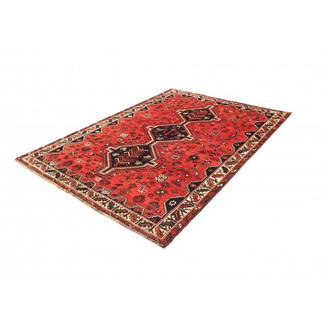 Tappeto Shiraz Persia rosso marrone 177x245