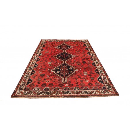 Tappeto Shiraz Persia rosso marrone 177x245