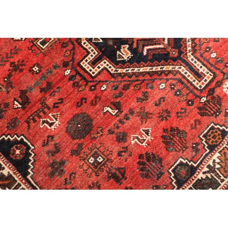 Tappeto Shiraz Persia rosso marrone 177x245