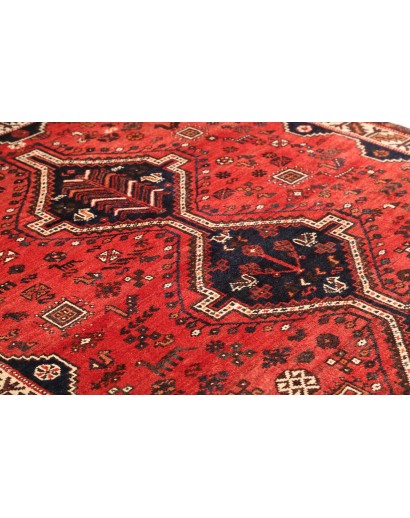Tappeto Shiraz Persia rosso marrone 177x245