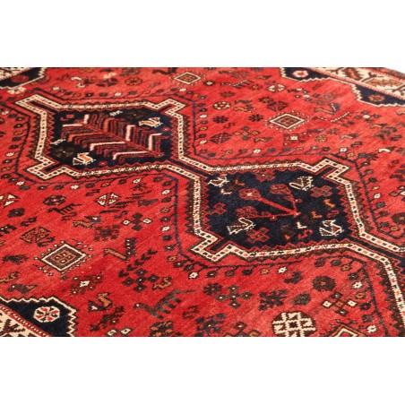Tappeto Shiraz Persia rosso marrone 177x245