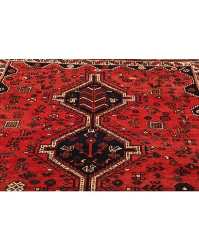 Tappeto Shiraz Persia rosso marrone 177x245