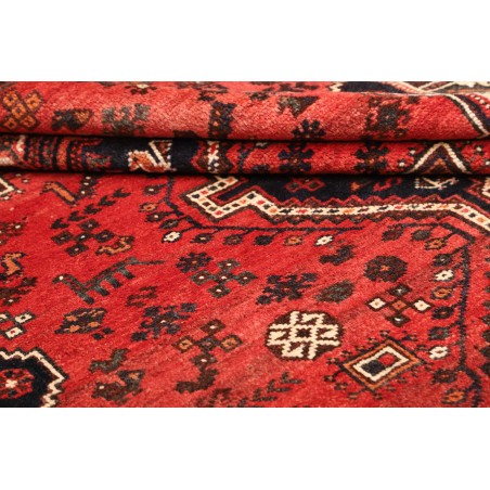 Tappeto Shiraz Persia rosso marrone 177x245