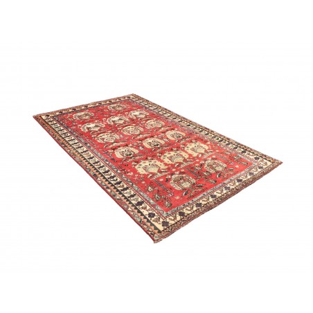 Tappeto Shiraz Persia rosso giallo 155x240