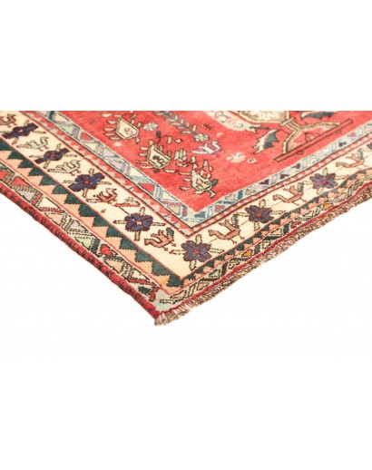 Tappeto Shiraz Persia rosso giallo 155x240