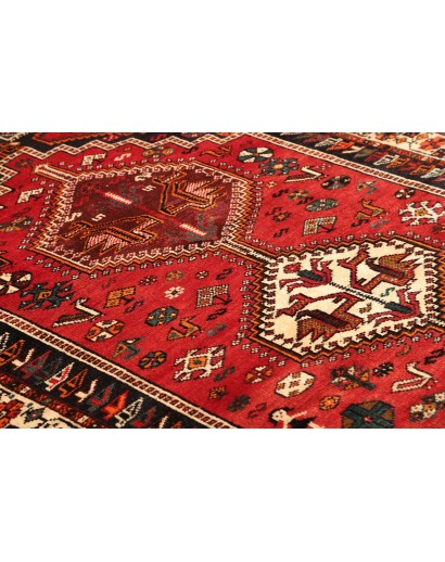 Tappeto Shiraz Persia marrone grigio 170x255