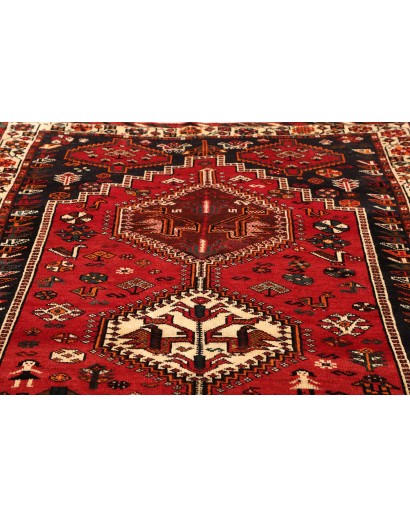 Tappeto Shiraz Persia marrone grigio 170x255