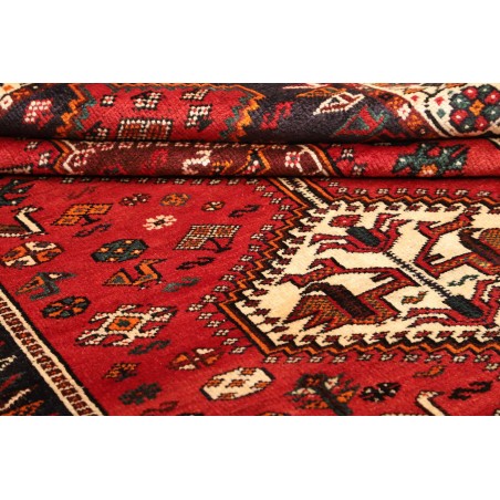 Tappeto Shiraz Persia marrone grigio 170x255