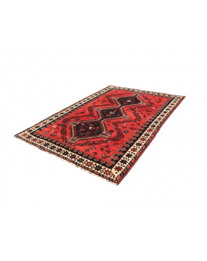 Tappeto Shiraz Persia grigio giallo 175x252