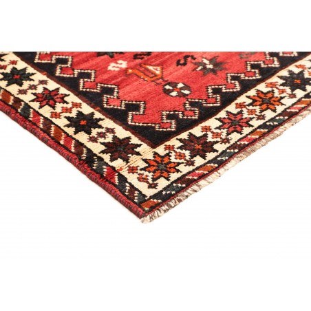 Tappeto Shiraz Persia grigio giallo 175x252