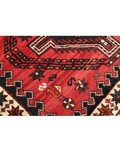 Tappeto Shiraz Persia grigio giallo 175x252