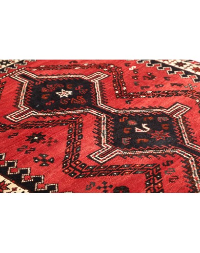 Tappeto Shiraz Persia grigio giallo 175x252
