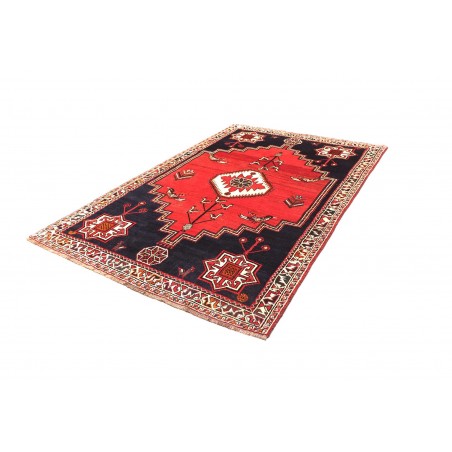 Tappeto Shiraz Persia grigio rosso 168x253