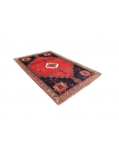 Tappeto Shiraz Persia grigio rosso 168x253